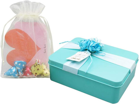 HRX Package Organza Bags 4x6 inch 100pcs, Mesh Jewelry Pouches Candy Drawstring Gift Bags Small Sachet for Christmas Wedding Giveaways (pastel yel...