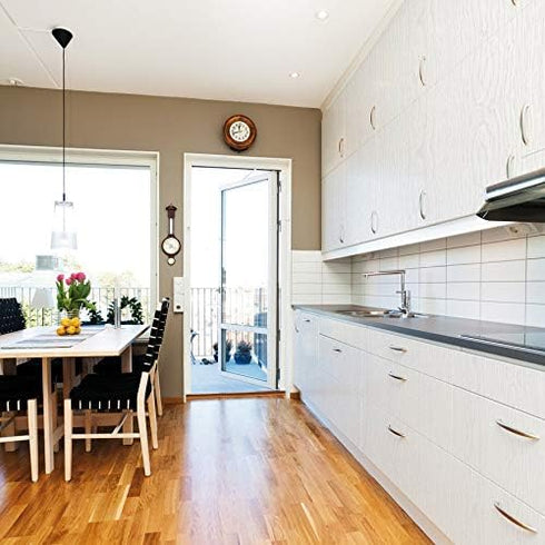 d-c-fix Peel and Stick Contact Paper Whitewood Wood Grain Self-Adhesive Film Waterproof & Removable Wallpaper Decorative Vinyl for Kitchen, Counte...