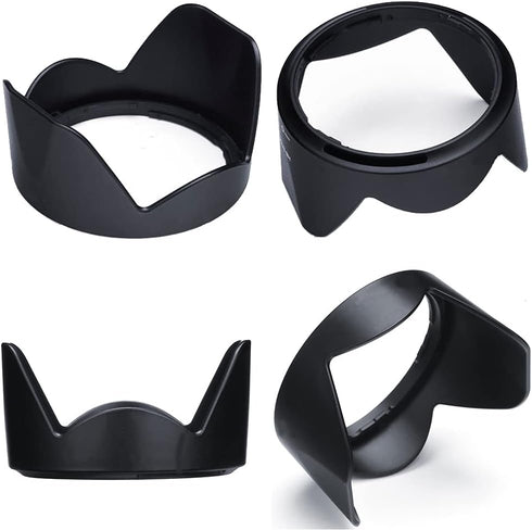 HB-N106 Lens Hood & 55mm Lens Cap Compatible for Nikon D5600 D5500 D3500 D3400 Camera kit AF-P DX 18-55mm f/3.5-5.6G VR Lens (1+1 Pack)......
