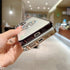Casechics Compatible with iPhone Case,Luxury Glitter Bling Sparkly Diamond Rhinestone Bumper Camera Lens Protection Transparent Clear Soft Shockpr...