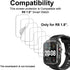 Screen Protector Compatible with SKG R8 and KEEPONFIT IDS01 1.8” Military Fitness Tracker Smartwatch, Soft TPU, 6 pieces, Bubble Self-healing...