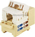Monoprice Cat6 Punch Down Keystone Jack - For 22-24AWG Solid Wire, Beige...