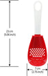 pack of 2 Multifunctional cooking gadgets, 6 in 1 cooking utensils Slotted Spoon, 356°F Heat Resistant kitchen gadgets, Egg Separator, Cooking, Dr...