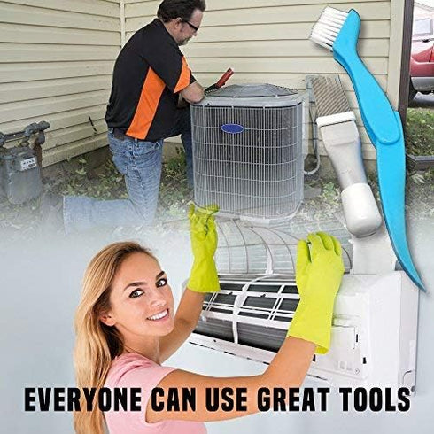 Fin Comb Air Conditioner Fin Cleaner and Brush By TOFL (1)...
