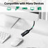 16.4FT USB 3.0 Extension Cable,USB 3.0 Extension Cord A-Male to A-Female,Compatible with Oculus Quest 3 VR Headset,Hard Drive,Printer,Keyboard, Mo...
