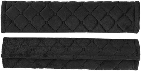 2 PCS Car Seat Belt Pads Cover, Seat Belt Shoulder Strap Covers Protector to Release Stress to Your Neck and Shoulder for a Safety Driving (Black)...