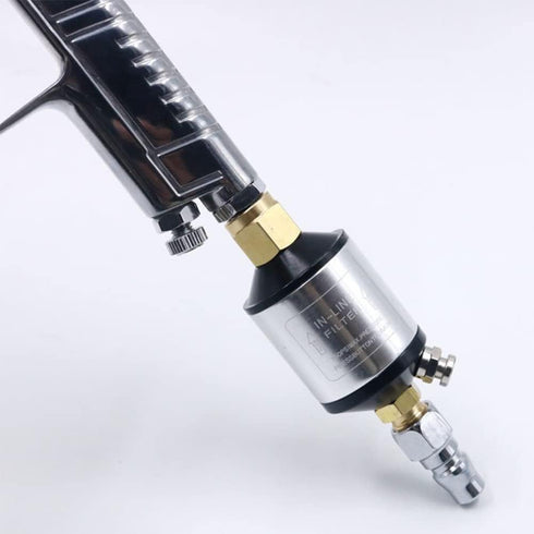 Joywayus Water Oil Separator for Air Line 1/4" NPT Inlet and Outlet 150PSI Air Compressor and Air Tool Accessory Protect Lifespan of Pneumatic Too...