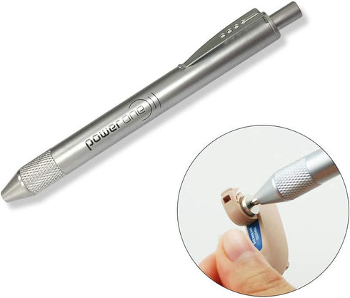 Hearing Aid Battery Magnet Stick Magnetic Pen Battery Remover for Seniors...