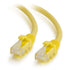 C2G Legrand Cat6 Ethernet Cable, Snagless Unshielded Cat6 Patch Cable, Yellow Network Patch Cable, 7 Foot UTP Ethernet Network Patch Cable, 1 Coun...