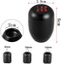 Unifizz Car 5 Speed Manual Gearbox Shift Knob M12x1.25 Screw On Aluminum Black...