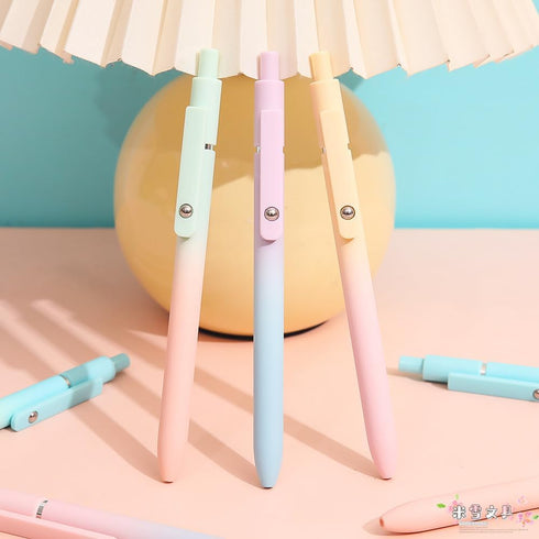 Gel Pens, 5 Pcs Retractable Gel Ink Pens, 0.7mm Fine Point Smooth Writing Pens,High-End Series for Journaling Note Taking, School Office Supplies ...