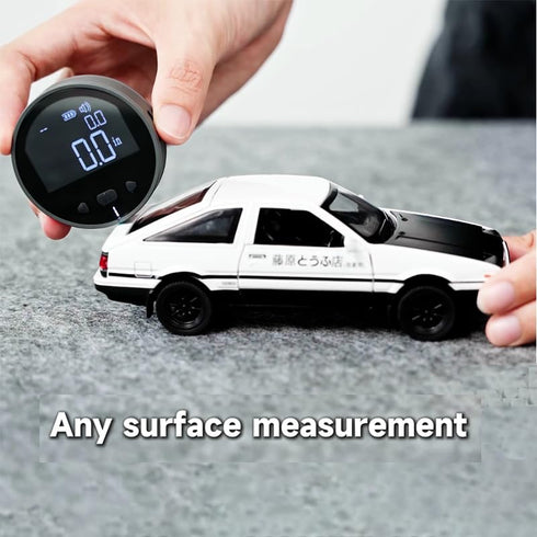 HomeMagician 324 Ft Electronic Digital Tape Measure with LCD Display Digital Ruler Rechargeable Small Smart Long Distance Rolling Measuring Tool f...