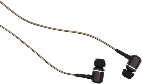 Symphonized MTRX 2.0 Premium Wired Earbuds - Wood In-Ear Headphones with Microphone & Volume Control, Noise Isolation - Corded Ear Buds for Androi...