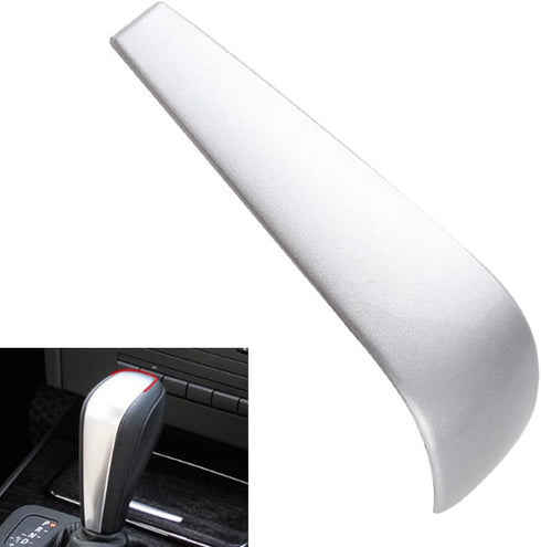 Interior Gear Shift Knob Decoor Cover Trim, Gear Shift Knob Cover Trim ABS Shift Head Cap, Compatible with BMW E87 1 Series, E90 E92 3 Series, E84...