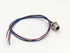 M12 Female Connector with Cable 0.2M A Coded Back Mount Wiring Waterproof 3Pin Straight Socket......