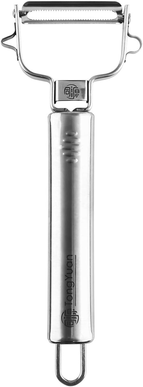 Fruits and Vegetables Peelers -Y Shape Swivel Potato Peeler-Stainless Steel Multifunctional Ultra Sharp Serrated Peeler-Great for Potatoes,Carrot,...