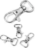 CooBigo 30pcs Metal Swivel Clasps Lanyard Snap Hook Lobster Claw Clasp Jewelry Findings Swivel Trigger Snap Hooks (Webbing size:1/2" (13.2mm))#FLQ...
