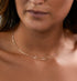 Dainty Thin Chain Choker Necklace for Women 14k Plated Gold Minimalist Short Chain Necklaces Jewelry Gift...