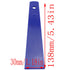 LQ Industrial Glue Spreader 6PCS Blue Plastic Glue Smear Sticks Applicator Leather Scraping Spreaders DIY Leather Craft Tool...