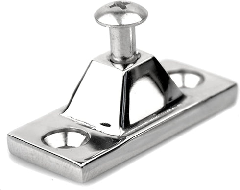 Marine Deck Hinge,Side Mount,316 Stainless Steel Boat Bimini Top Fitting Hardware and Yacht Accessories,Pack of 2,Included Installation Screws...
