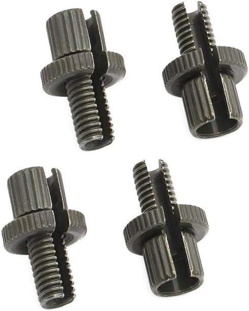 AUTOVIC Clucth Brake Cable Adjuster For Honda Yamaha Kawasaki Suzuki ATV Motorcycle 8mm Universal Cable Adjuster Nut Bolts(Black)...
