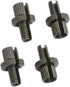 AUTOVIC Clucth Brake Cable Adjuster For Honda Yamaha Kawasaki Suzuki ATV Motorcycle 8mm Universal Cable Adjuster Nut Bolts(Black)...