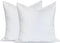 MoonRest® Synthetic Down Alternative 14x14 Square Pillow Insert Form, for Decorative Throw Pillow, Sofa, Cushions, Body and Bed - Pack of 2- Size ...