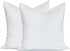 MoonRest® Synthetic Down Alternative 14x14 Square Pillow Insert Form, for Decorative Throw Pillow, Sofa, Cushions, Body and Bed - Pack of 2- Size ...
