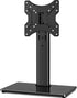 Rfiver Universal Swivel Tabletop TV Stand for Flat Screens 23 24 26 32 39 40 42 43 Inch, Heavy Duty Center Pedestal Stand Replacement with Black T...