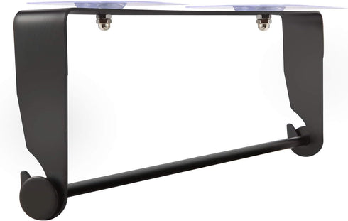 Under Cabinet Paper Towel Holder Wall Mount for Home Kitchen,Stainless Steel for Large Rolls-Black...