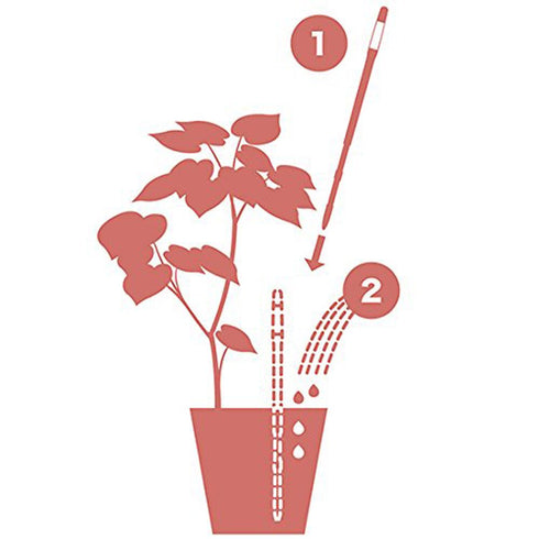 Aquameter Set of 2, Plant Moisture Sensor, (White, Medium, Refillable)...