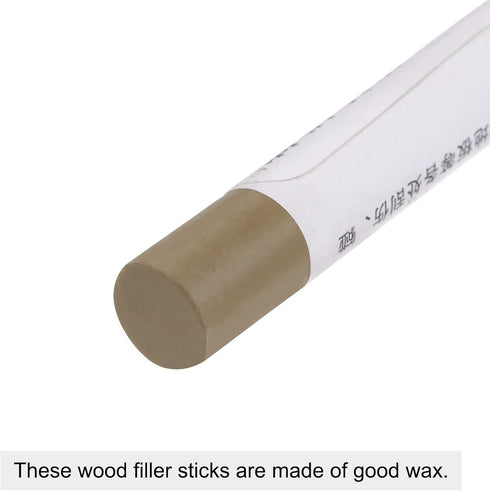 uxcell Wood Wax Filler Stick, Furniture Crayons Wooden Repair Wax Filler Stick Touch Up Wax Paint Pens for Scratches Holes Floor Laminate Tables D...