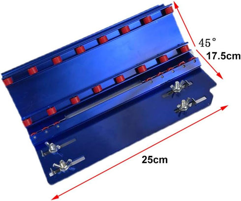Chamfer Frame, 45 Degree Chamfer Frame Guide Angle Mount Beveled, Pneumatic Cutting Tool Aluminum Ceramic Marble Cutting Helper Guide Cutter Mill ...