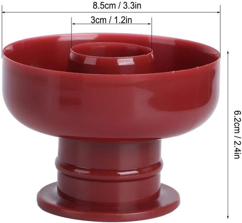 Haofy Donut Cutters, 5 Pieces Round Baking Pan Baking Doughnut Moulds DIY Cookie Cutters Kitchen Bakeware for Making Doughnuts Cakes Bread Biscuit...