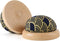 Round Pin Cushion, Wooden Base Cute Needle Pincushions Japanese Style Pin Cushions Needle Holders for Sewing Quilting Accessory or DIY Crafts.Blac...