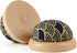 Round Pin Cushion, Wooden Base Cute Needle Pincushions Japanese Style Pin Cushions Needle Holders for Sewing Quilting Accessory or DIY Crafts.Blac...