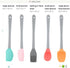 Mini Silicone Spatula Set of 5 - Heat Resistant & Nonstick Rubber Spatulas - Dishwasher Safe Kitchen Utensils for Cooking, Baking, Mixing...