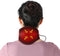 Portable Heating Pad for Neck with Massager Heated Neck Wrap for Neck Pain Relief 3 Adjustable Temperature and 4 Massage Modes Hot Compress Neck T...