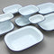 Genware Falcon 22cm Oblong Pie Dish White - 44022...