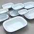Genware Falcon 22cm Oblong Pie Dish White - 44022...