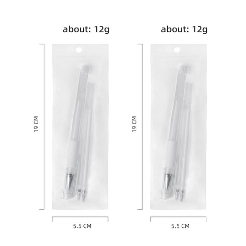 Eyebrow microblading Marker Pen,Skin Marker Pen,Eyebrow Permanent Makeup Position Mapping Mark Tools (White)...