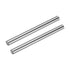 uxcell 2 Pcs Linear Motion Rod Shaft Guide 8mm x 100mm (0.315" x 3.94") Case Hardened Steel Chrome Plated, Metric Linear Rail Rod for 3D Printer, ...