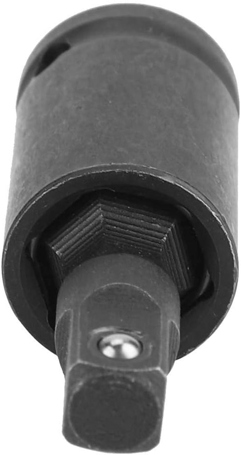 ViaGasaFamido Male Universal Joint Socket 360 ° Swivel Adapter Drive Steel Pneumatic Pneumatic Wrench Universal Joint(1/4)...