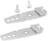 2 Pack 8269145 Dishwasher Mounting Bracket Replacement Parts with Screws Exact Fit for Kenmore Whirlpool KitchenAid Dishwasher, Replaces 8269145 WP8269145VP
