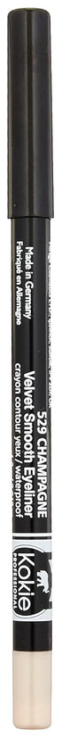Kokie Cosmetics Waterproof Velvet Smooth Eyeliner Pencil, Champagne, 0.042 Ounce...