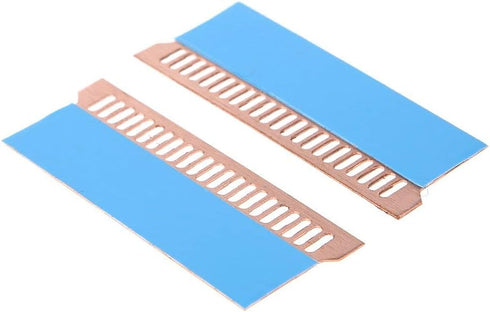 Easycargo Laptop Memory Heatsink Kit, Copper Heat Sink + Pre-Applied Thermal Conductive Adhesive Tape, Cooler Heatsink Pad for Cooling Laptop Note...