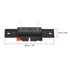 uxcell 2 Ways Spring Speaker Terminal Clip Push Release Connector Audio Cable Terminals Strip Block Black Red WP2-35 5Pcs...