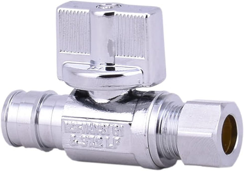 LD Valve-1/4 Turn Cold Expansion Pex A Ball Valve, 1/2-in Propex x 1/2-in Propex Brass Pex Shut Off Valve F1960 PEX-A Pipe (2-Pack)...