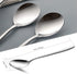 Korean Spoon,6 Pieces Soup Spoons Stainless Steel,Korean Spoons with Long Handles,8 Inch Rice Spoon Dinner Spoon Table Spoon Flatware Set for Home...