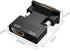 HDMI to VGA Adapter, 1080P 60Hz, with 3.5mm Audio Cable, Compatible for Laptop Computer to TV Projector Monitor...